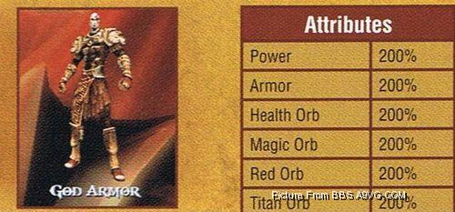 [PS2]《战神2》隐藏服装图文详解