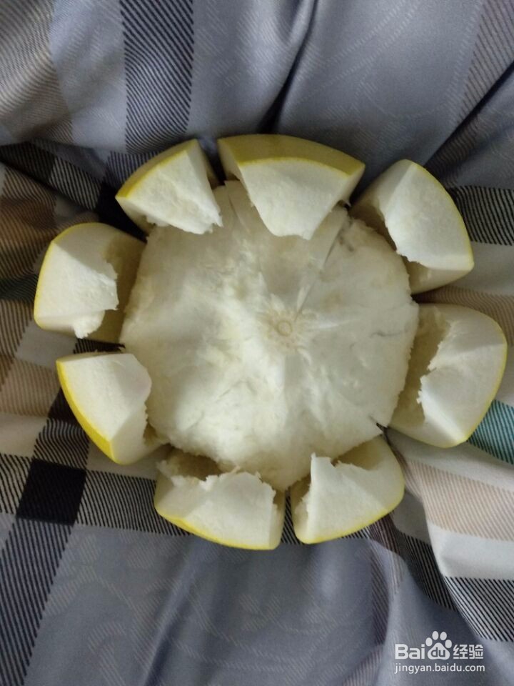 教你怎样轻松快速包柚子