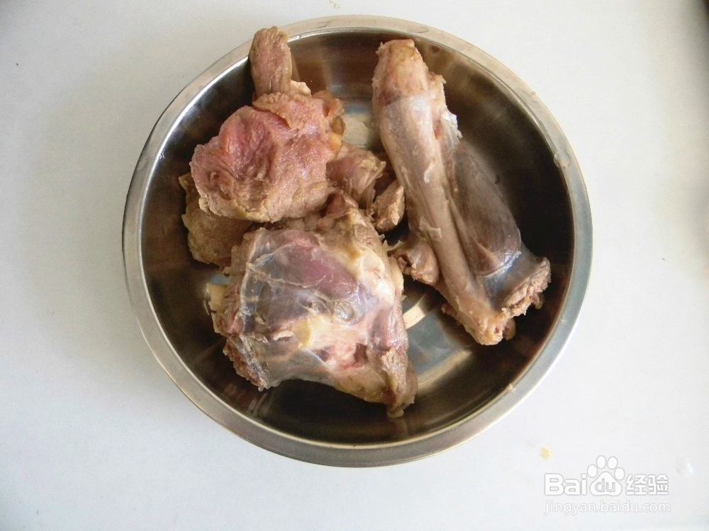 秋季可以做了——羊腿白菜汤