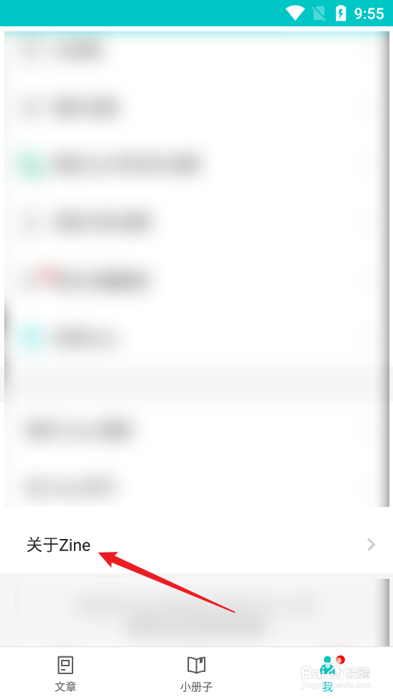 如何在Zine应用中访问官网