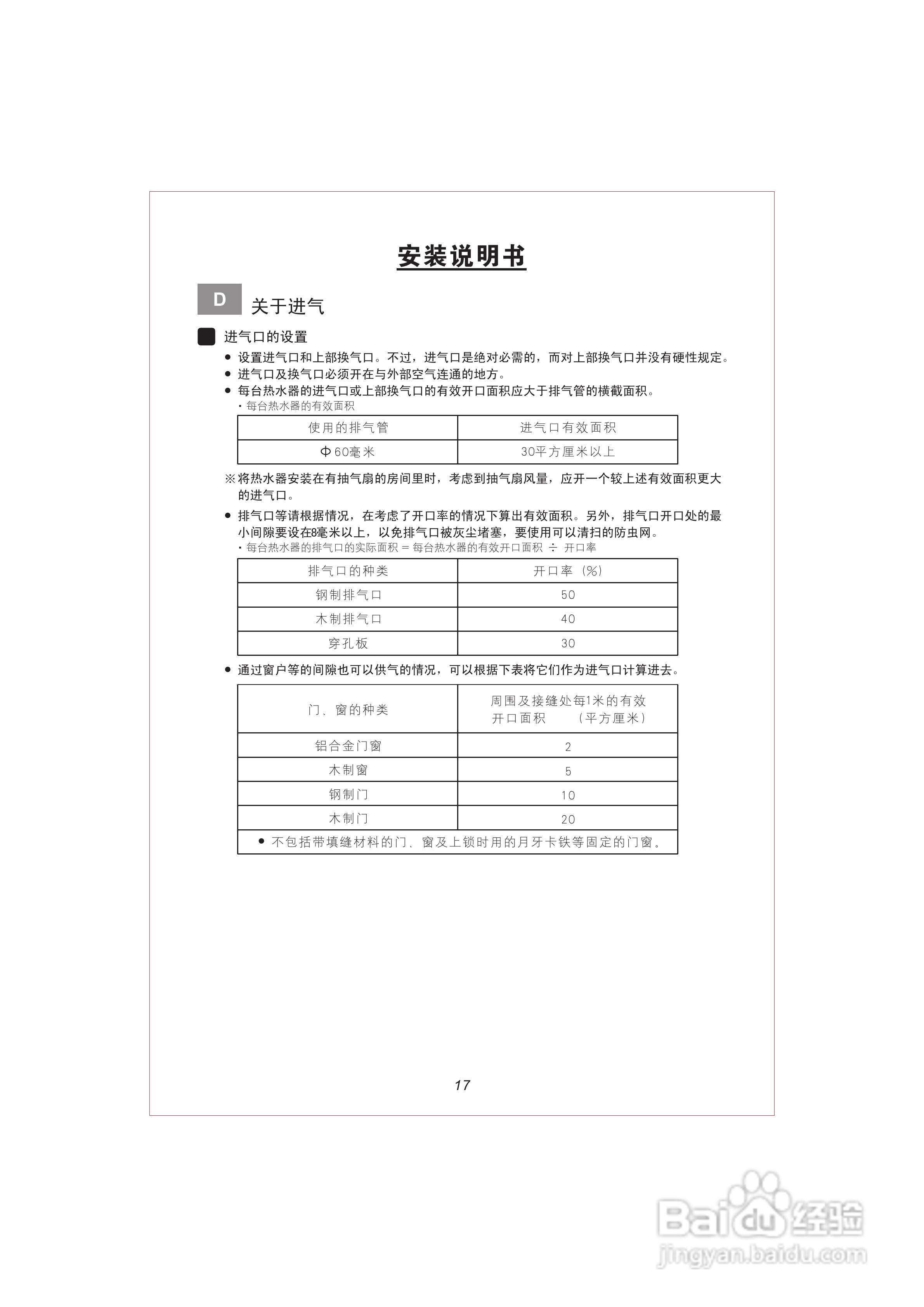 史密斯JSQ16-A2热水器安装使用说明书:[2]