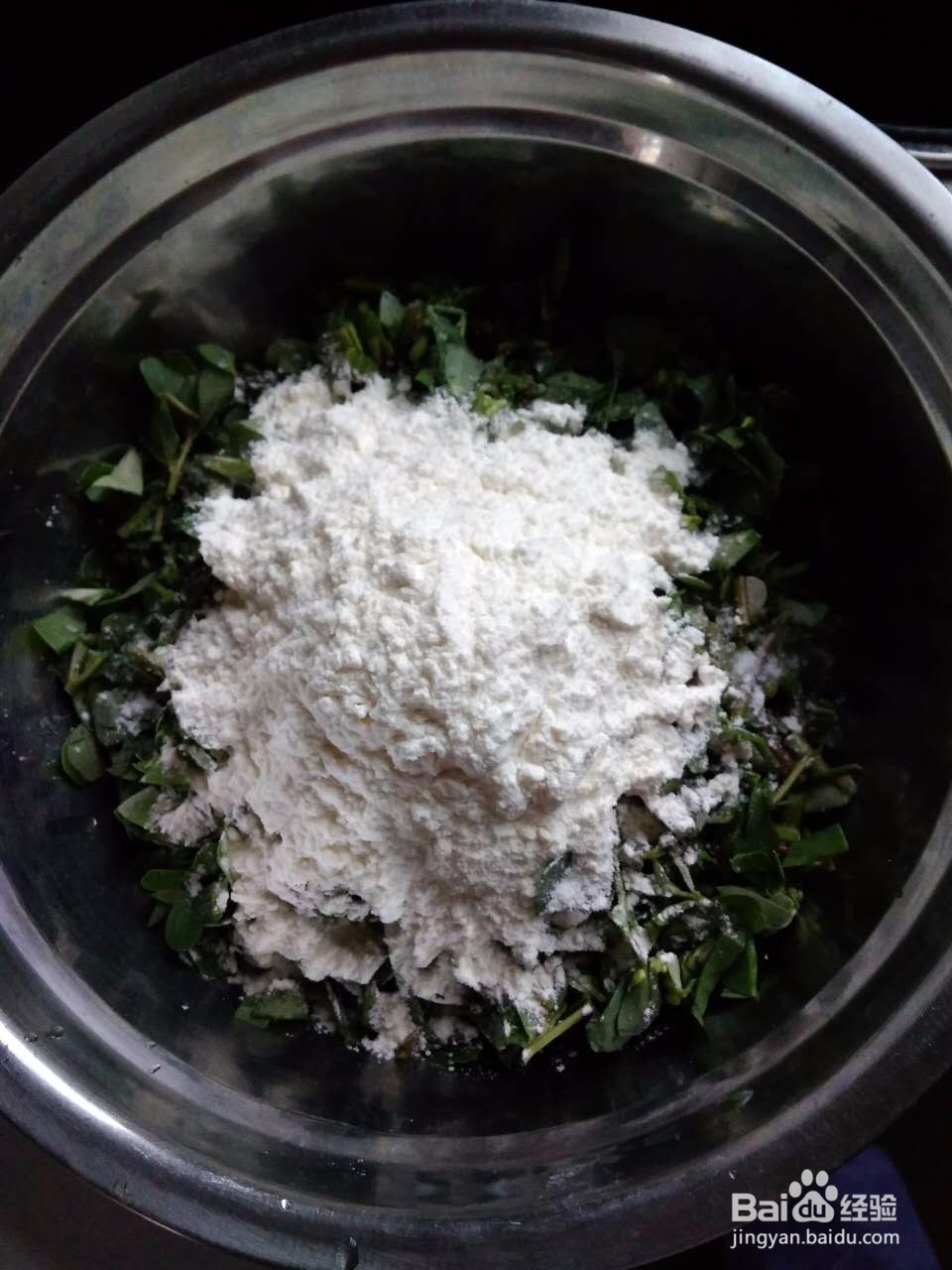 马齿苋鸡蛋饼怎么做