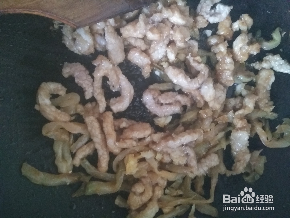 下饭菜―榨菜肉丝的做法