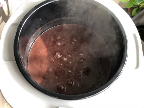红豆沙糯米丸子汤