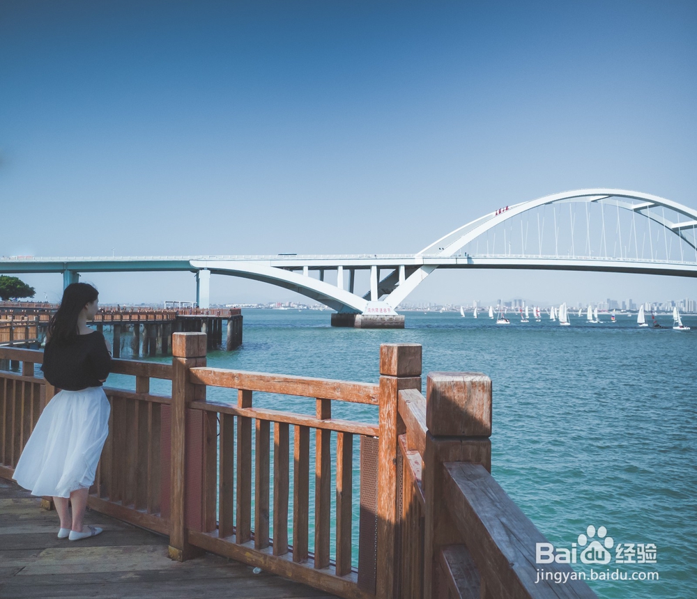 厦门五缘湾，一个非常清新的海湾