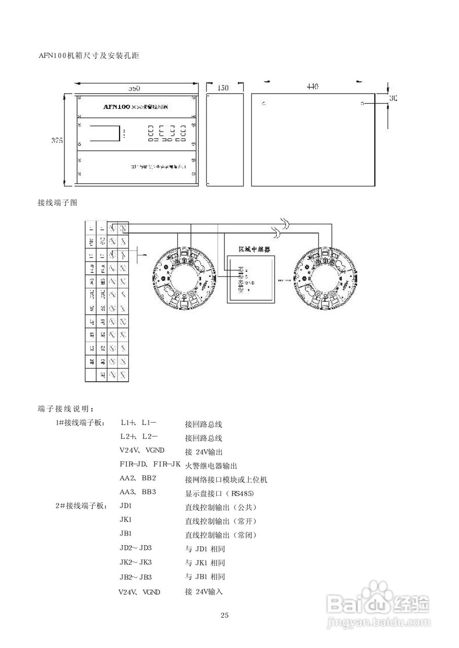 深圳赋安AFN5050/AFN5080/AFN100/AFN80火灾报警控制器:[3]