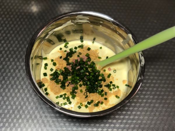 香葱肉松火腿杯子蛋糕