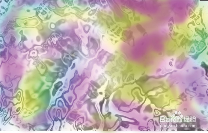 ps中画镭射面料的两种办法。