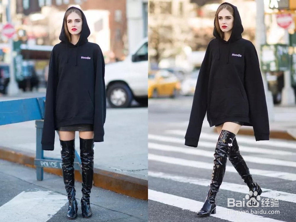 王凯丽:女明星秋冬必备的过膝靴,真的巨显高!