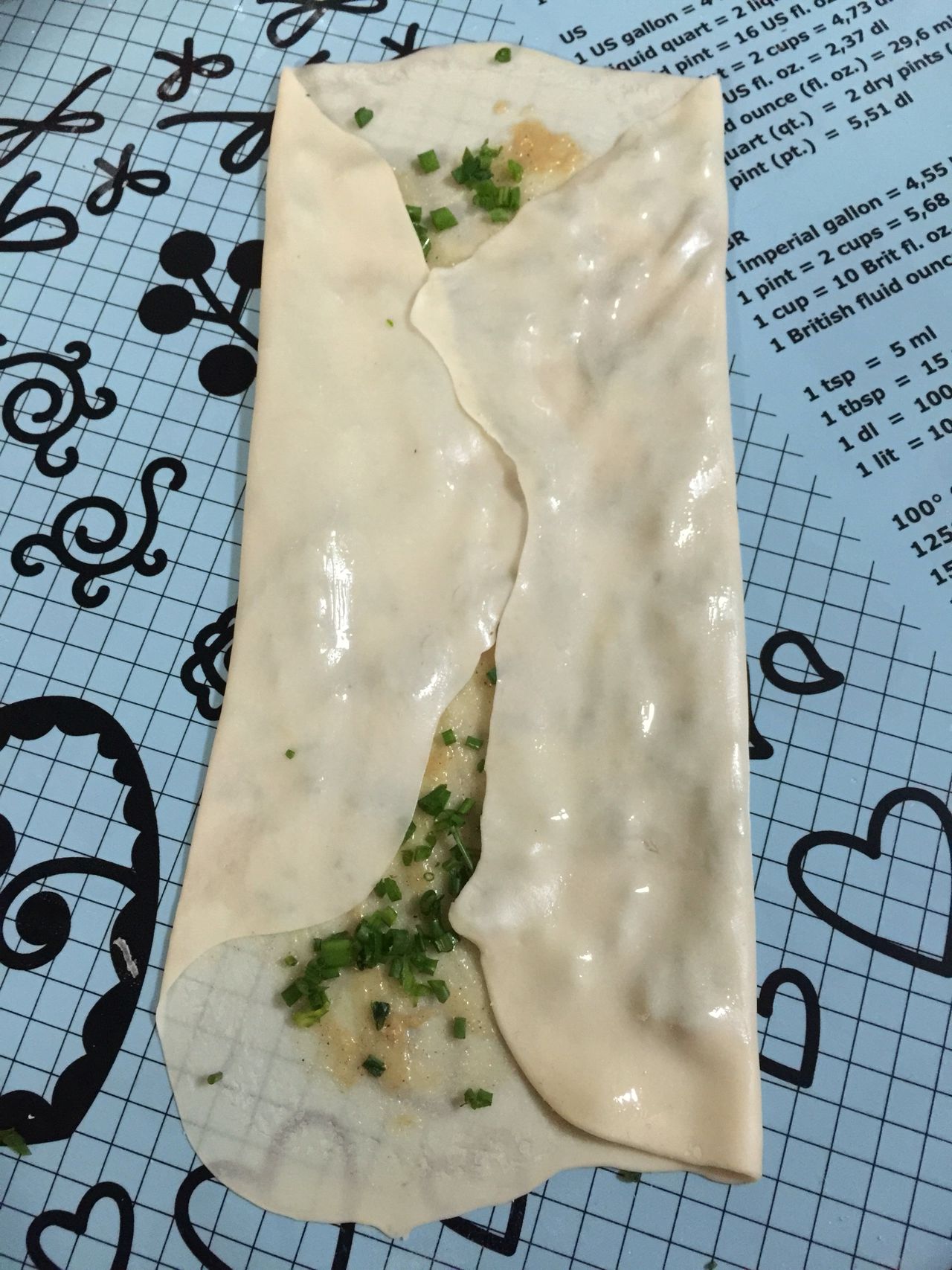 教你做油酥手抓葱油饼,味道美极了