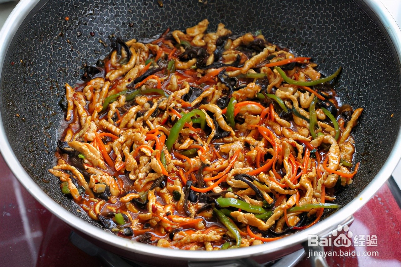 怎么做鱼香鸡丝