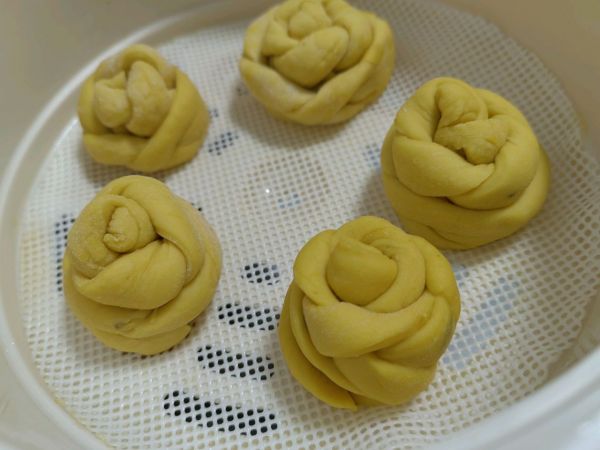 南瓜奶香小馒头