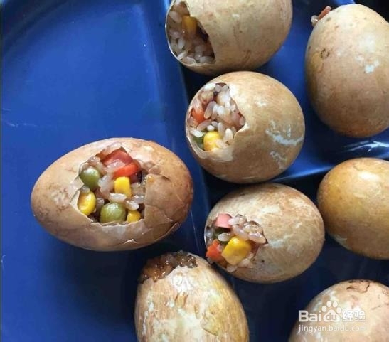 好吃到爆的糯米蛋的做法