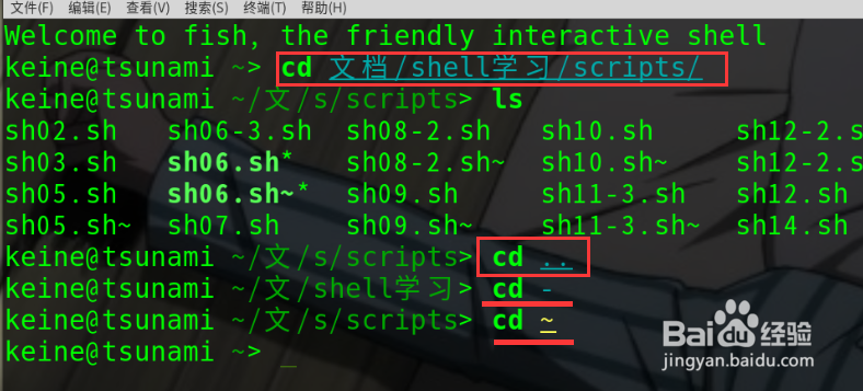 linux查看目录和和操作文件的命令
