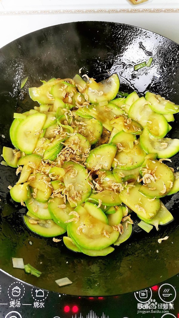 清淡丝瓜炒虾米