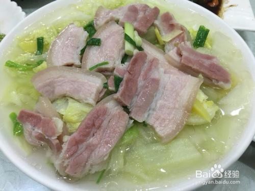 咸肉白菜汤的做法