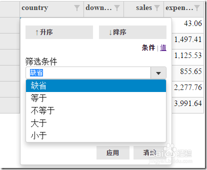 Wijmo5 FlexGrid教程(16)- 自定义筛选条件