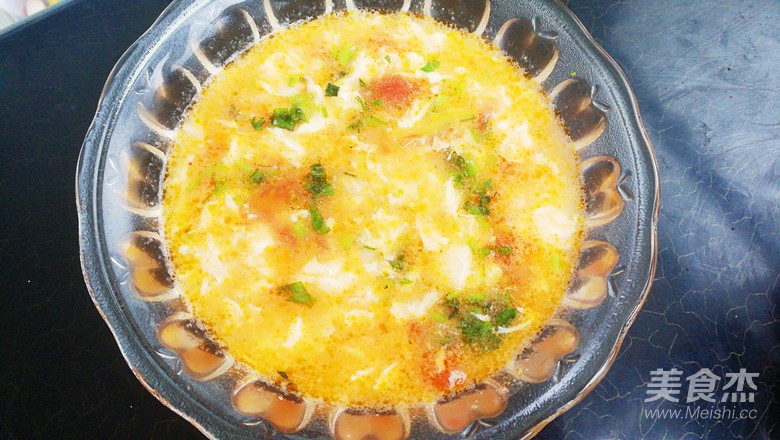 最成功版的西红柿鸡蛋汤