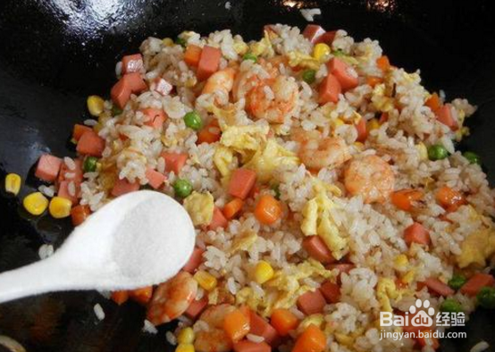 扬州炒饭的做法