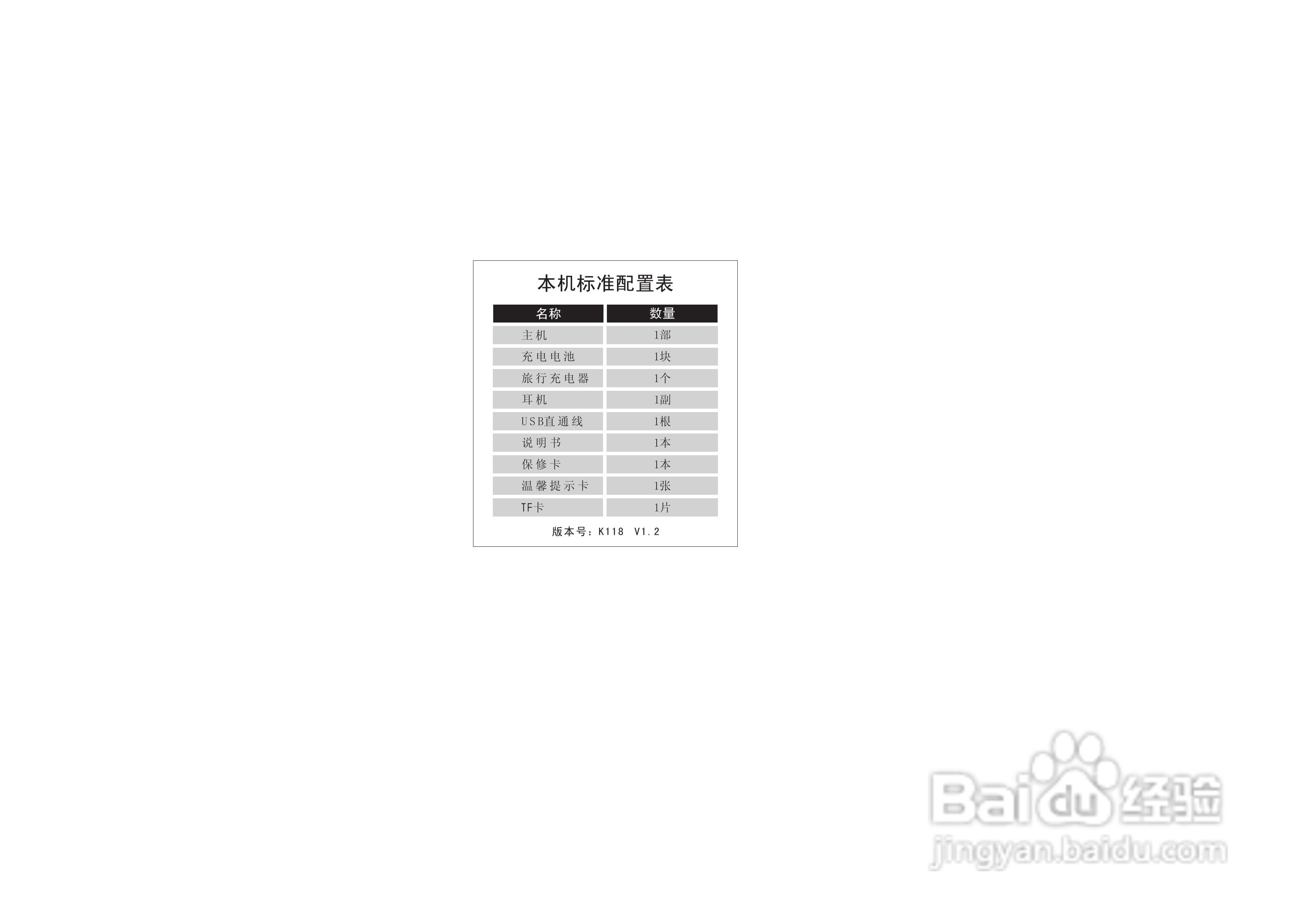 步步高K118手机使用说明书:[1]