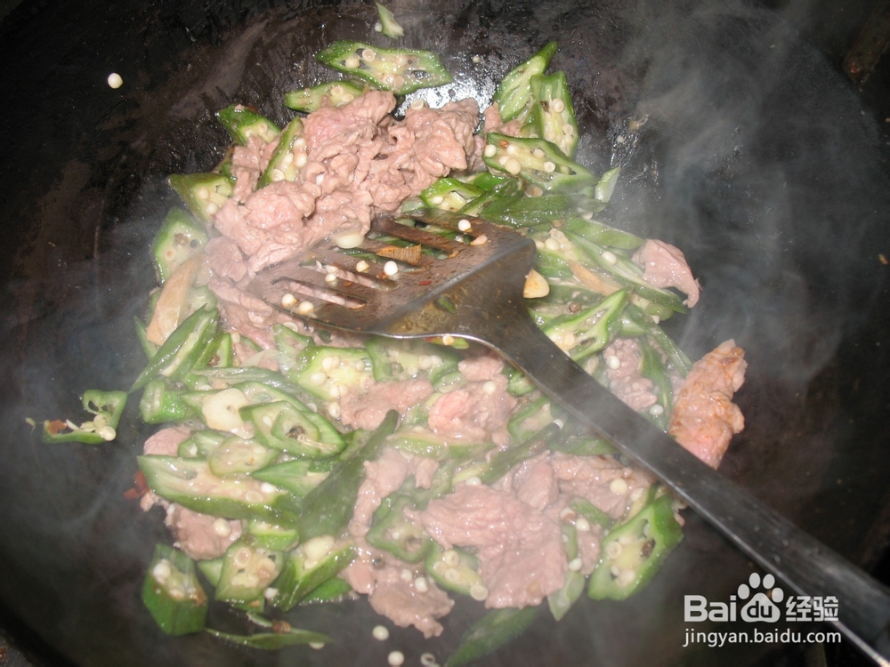 如何制作美味的秋葵牛柳