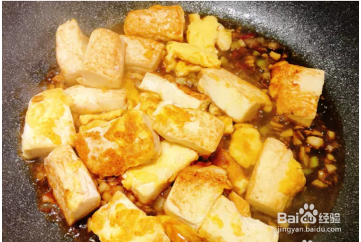 酱烧蛋豆腐的做法