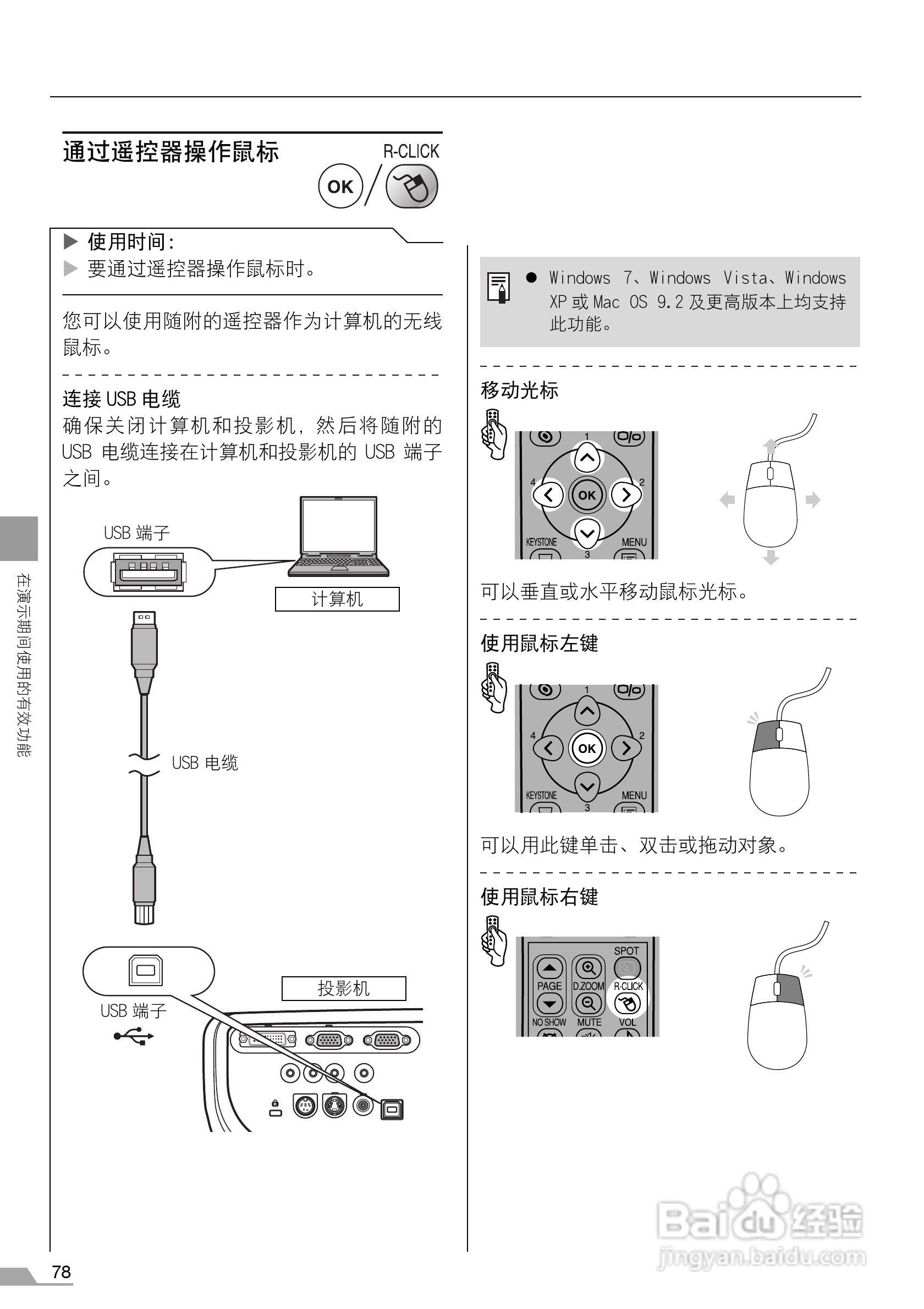 佳能电子投影仪SX7MarKll SX60使用说明书:[8]