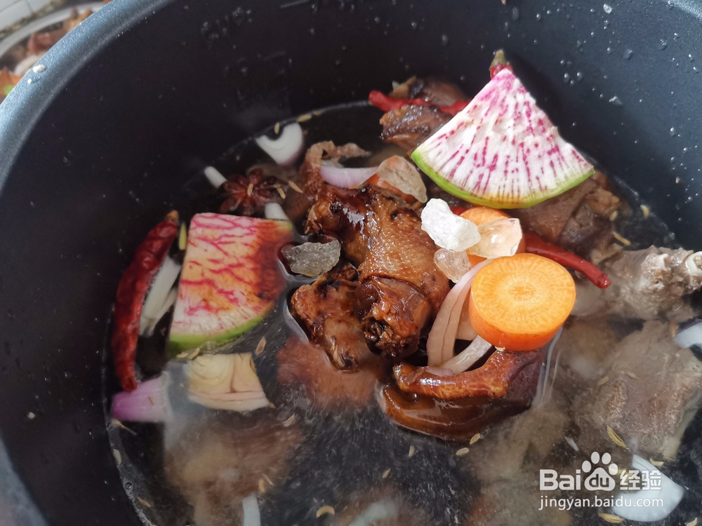 高压锅炖鹅肉