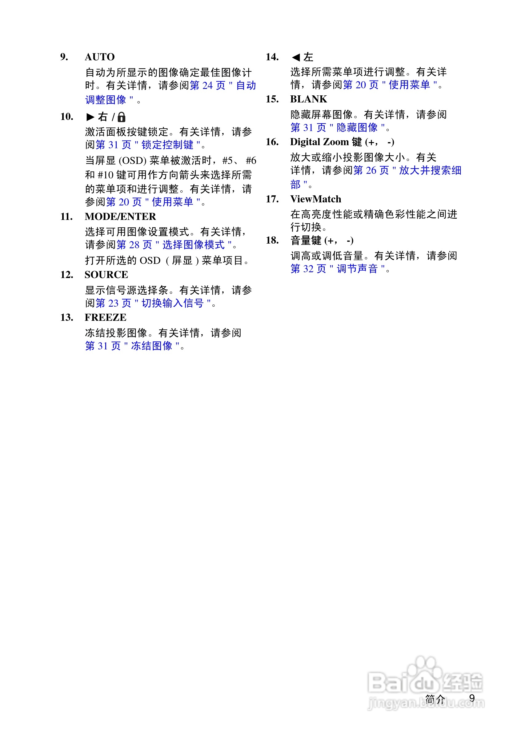 优派PJD5351投影机使用说明书:[2]