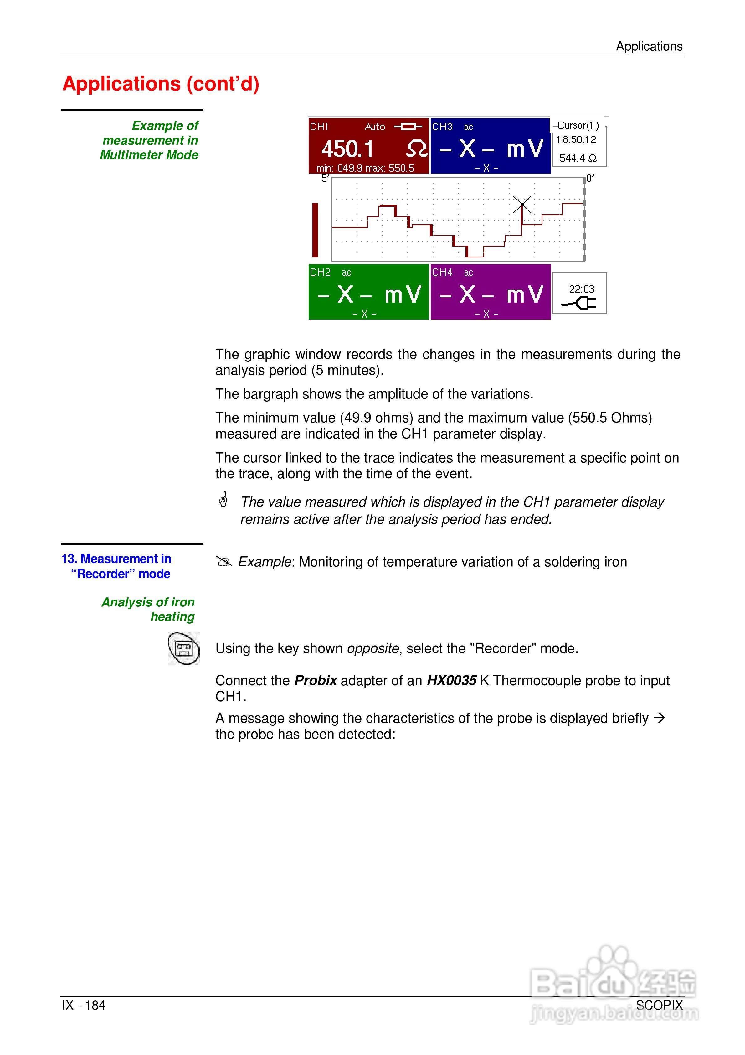 OX7204便携式数字存储示波器用户手册:[19]