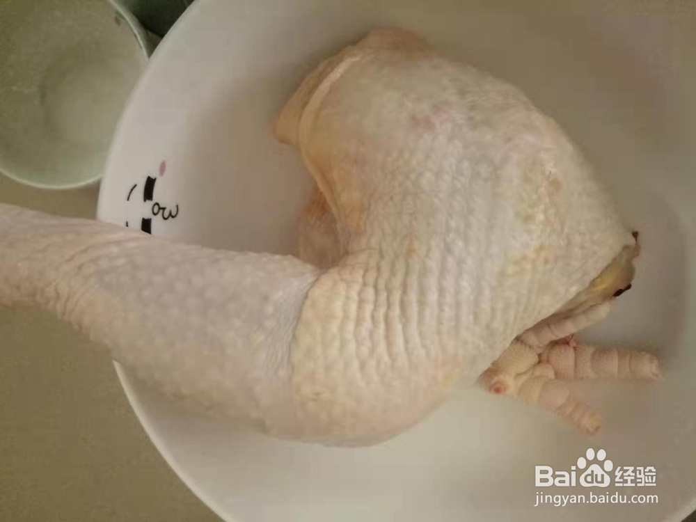 二人餐桌系列三，白切鸡