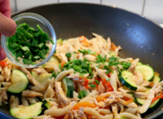 美食——鸡丝剪刀面