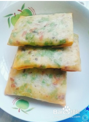 好吃到停不下来的豇豆饼