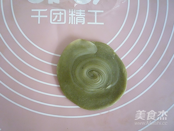 抹茶麻茸酥&红曲麻茸酥