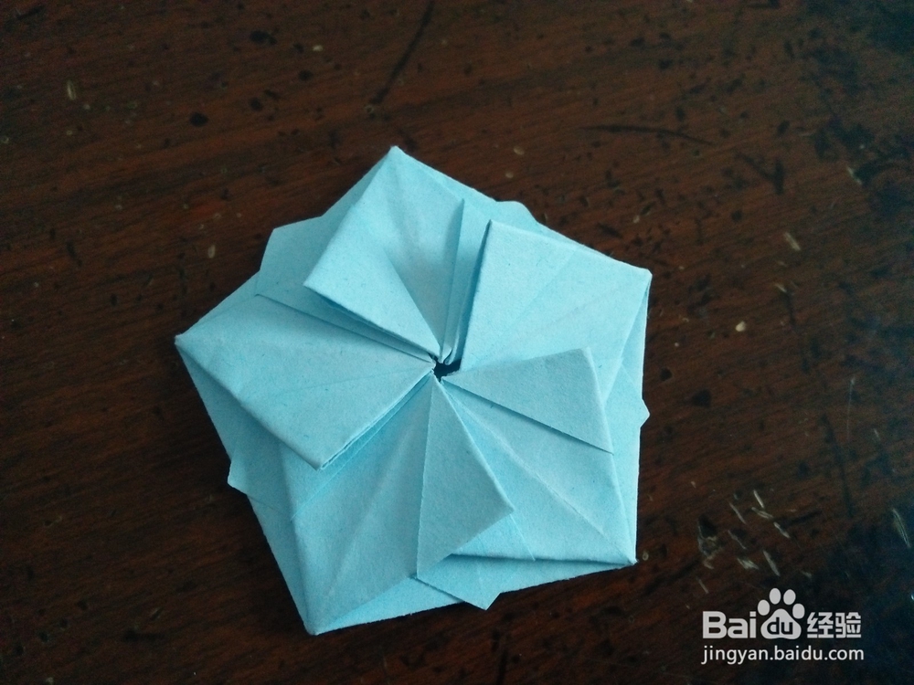 五角星收纳盒怎么折