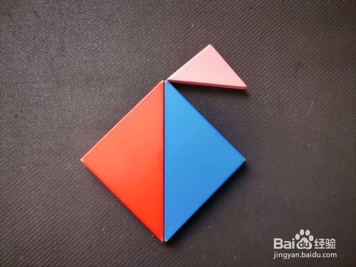 如何用七巧板拼一架飞机(6)