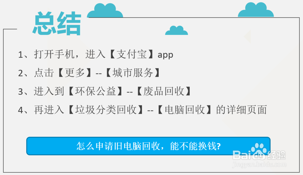 怎么申请旧电脑回收，能不能换钱