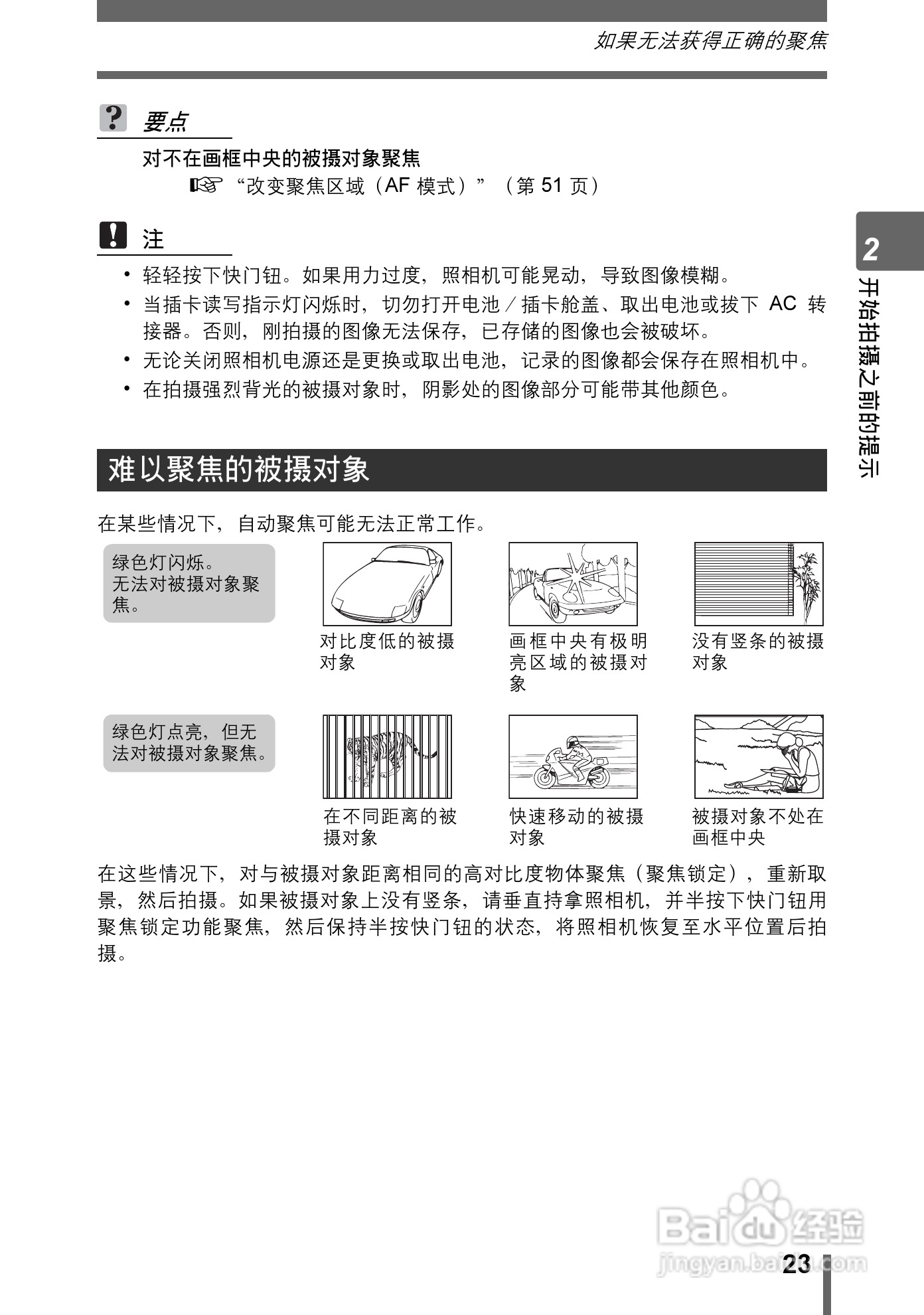 奥林巴斯 stylus-600 D数码相机说明书:[3]