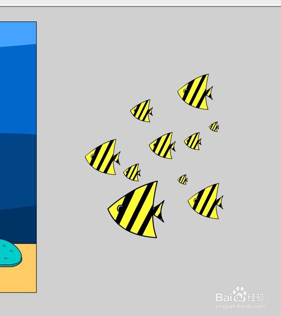 flash绘制和制作深海世界的动画教程