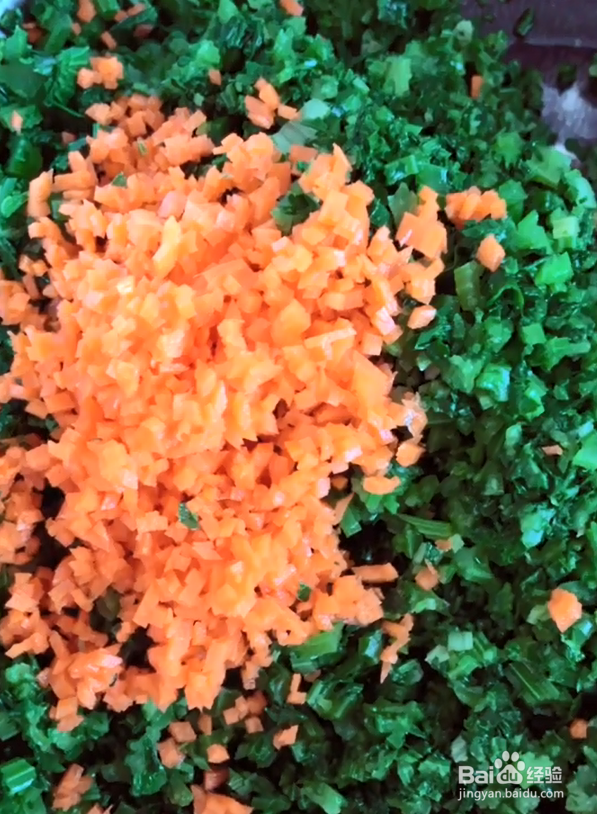 孜然味的芹菜丸子的做法