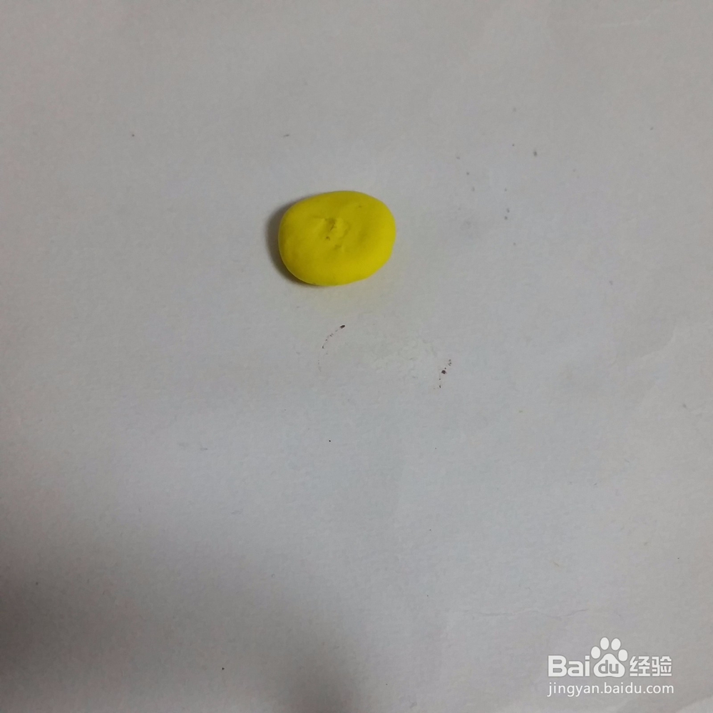 可爱的小鸡彩泥制作