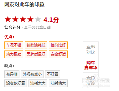 新手购车：[1]个人经济型6-8万家庭用车参考