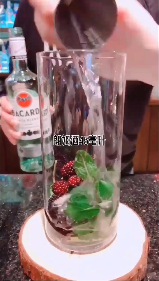 桑葚莫吉托如何制作