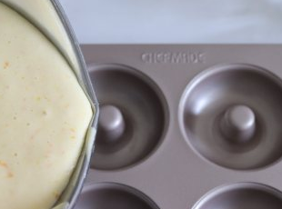 橙味甜甜圈蛋糕怎么做