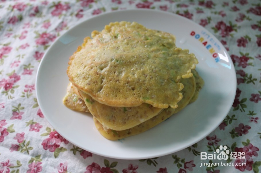 芝麻鸡蛋饼(孕妇吃了宝宝头发超级好)