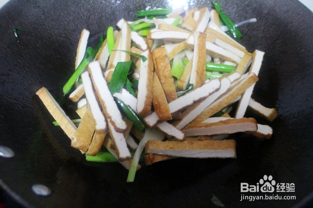 蒜苗炒豆干 豆干怎么才能更入味好吃