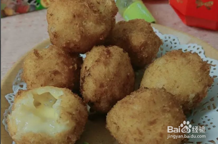 山葵乳酪鲔鱼球的做法