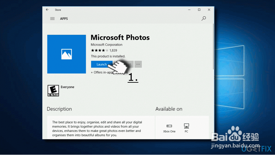 如何解决使用Microsoft照片应用程序？