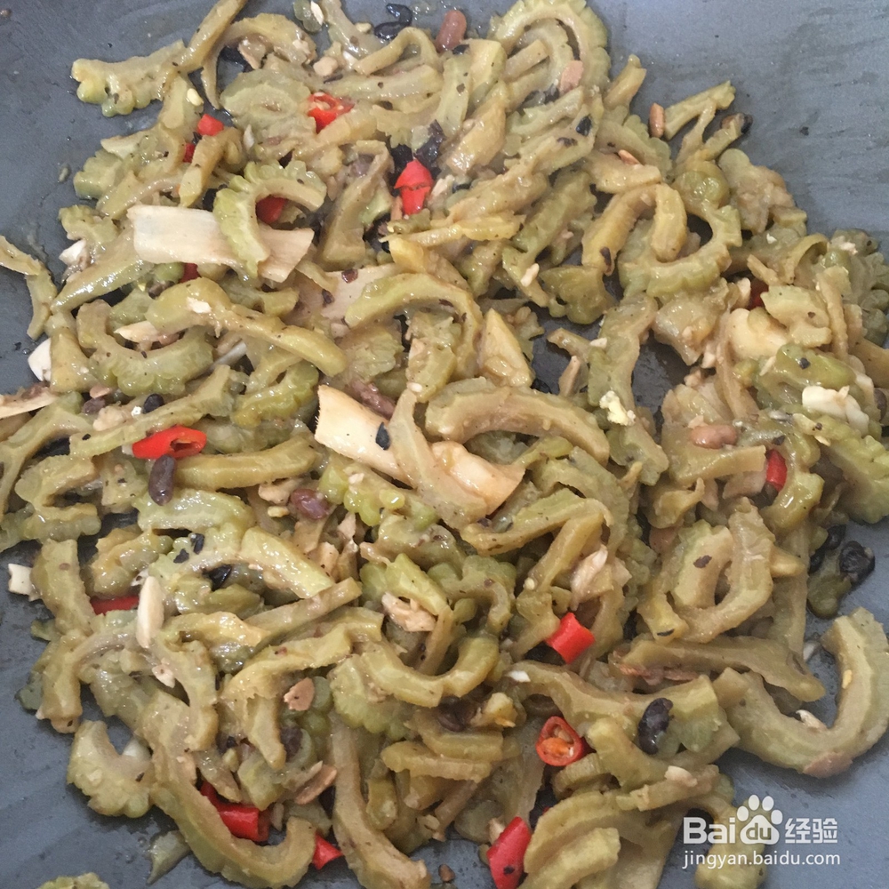 隔餐苦瓜怎么做炒饭？