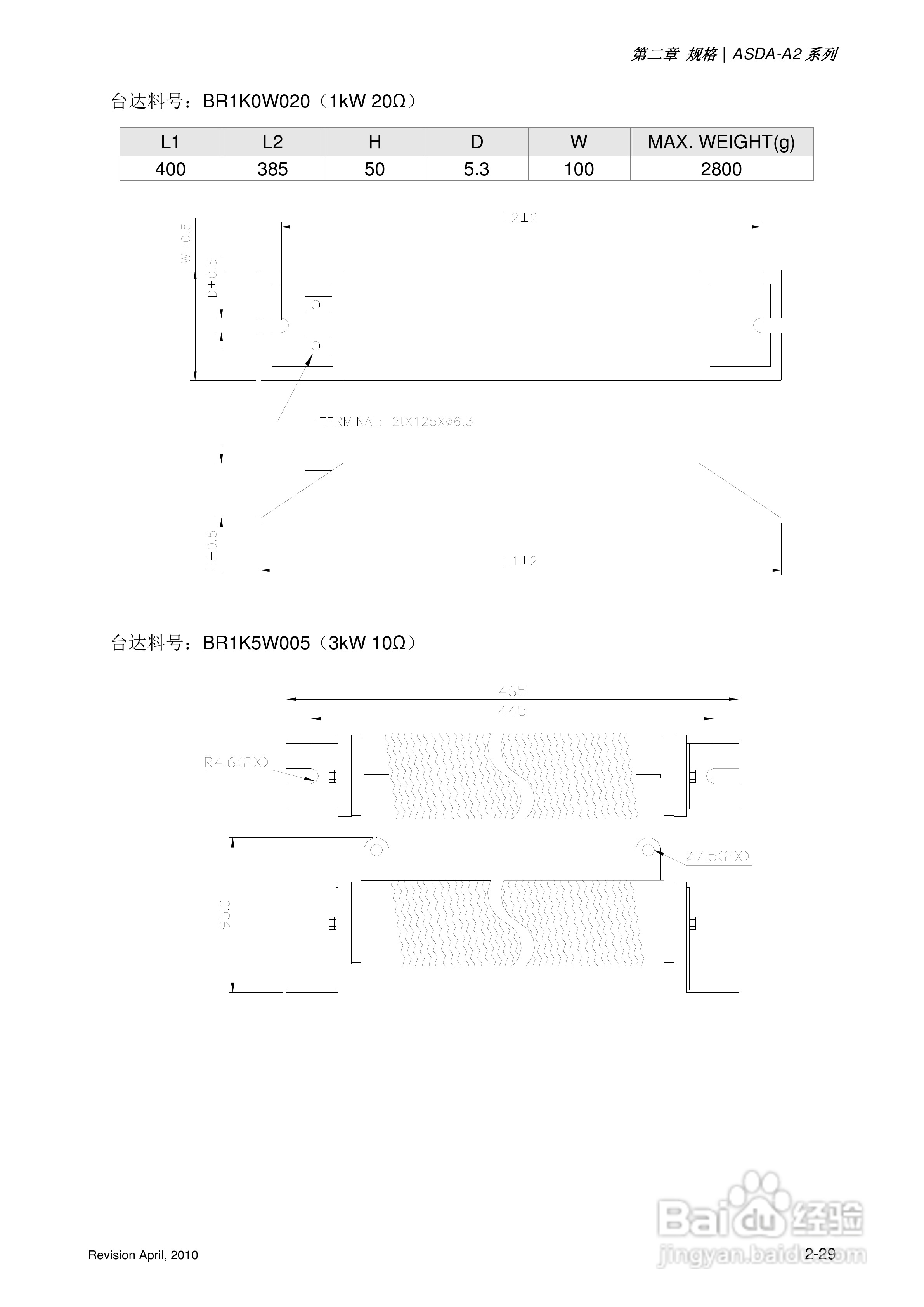 AELTA ASD-A2系列高机能通讯型伺服器使用手册:[5]